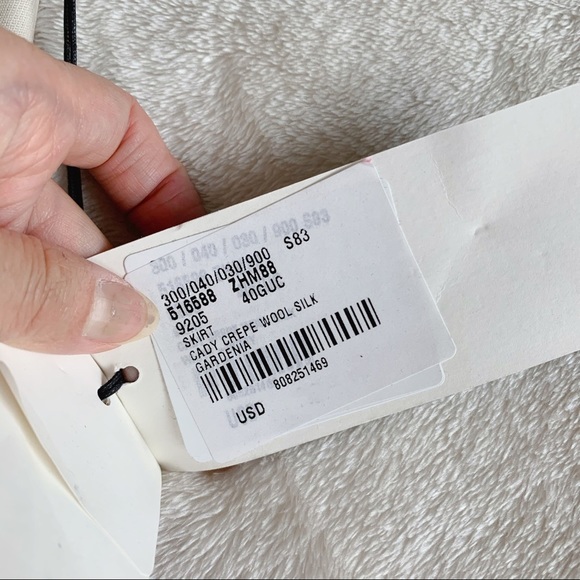 NWT Authentic Gucci Tiger Button Wool Aline Skirt​ - Picture 11 of 16